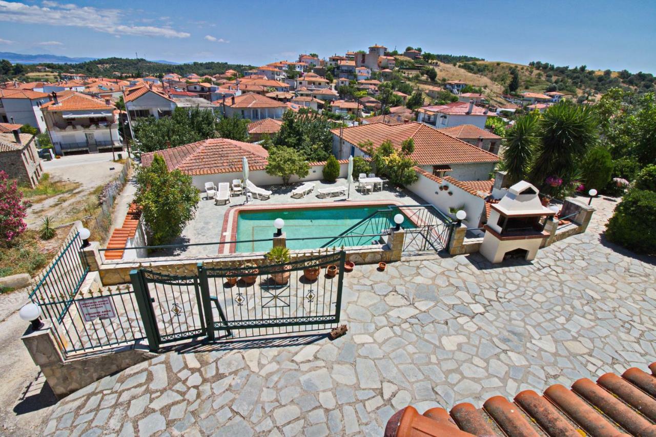 Willa Maisonette With Sea View & Pool Paliouri Zewnętrze zdjęcie