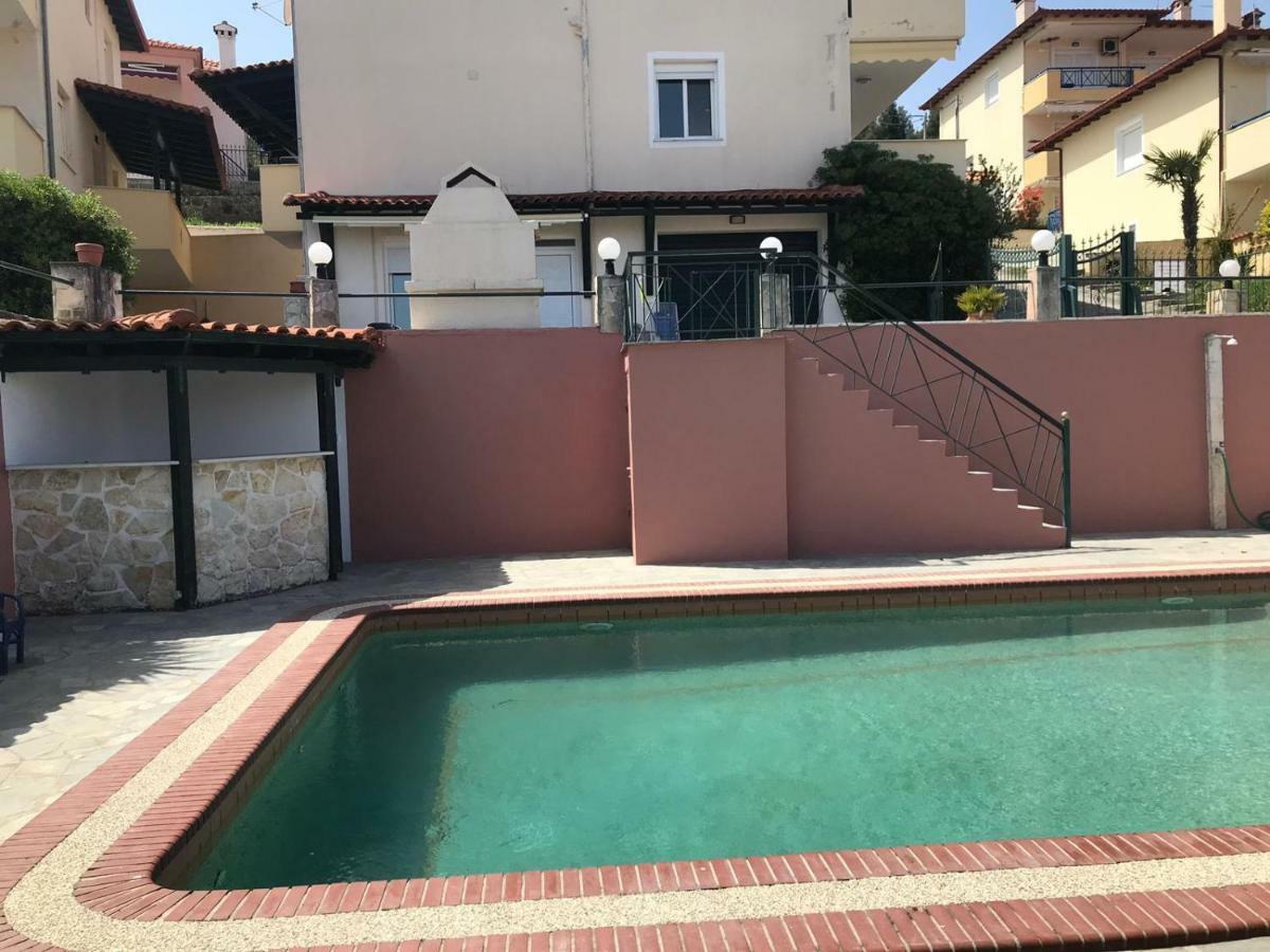Willa Maisonette With Sea View & Pool Paliouri Zewnętrze zdjęcie